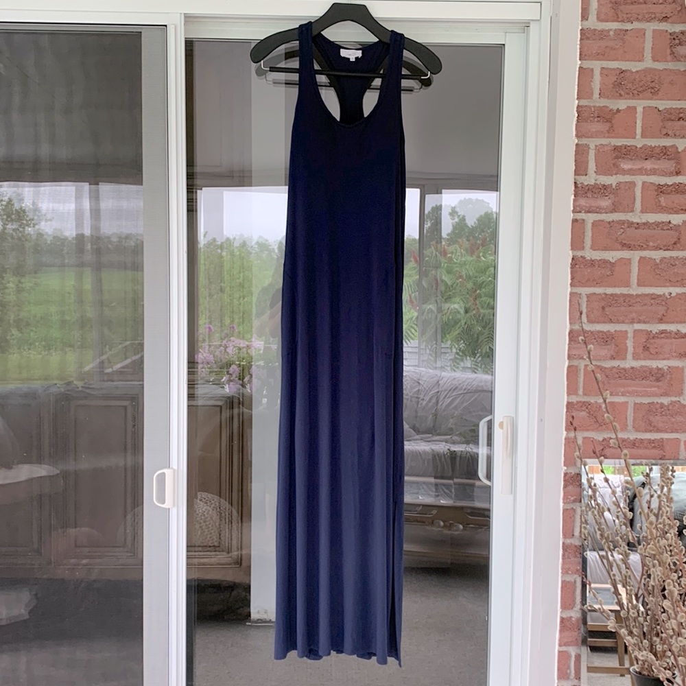 soma wknd. Blue. Maxi dress.
